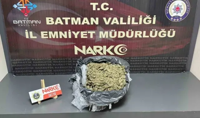 Batman'da evde uyuşturucu operasyona 1 tutuklama