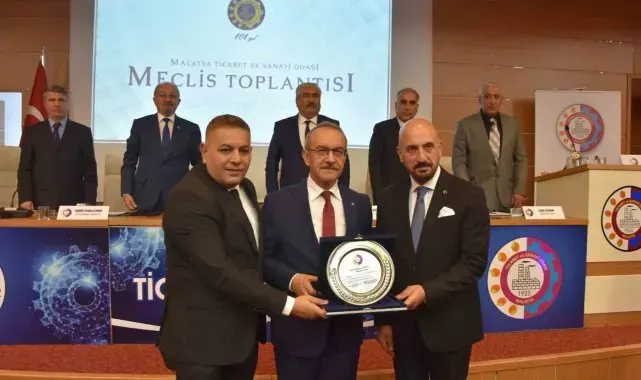 Vali Yavuz, Malatya TSO'nun meclis toplantısına katıldı