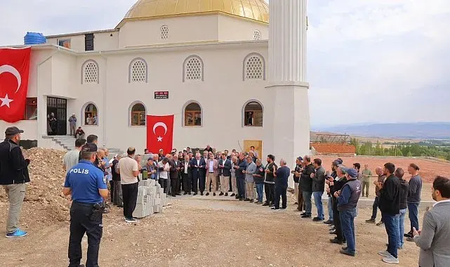 Aydıntepe'de Hacı Abdullah Erdoğan Camii ibadete açıldı