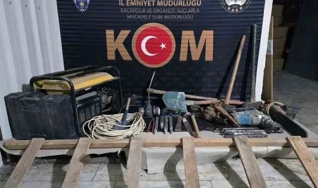 Dalaman'da tarihi eser operasyonunda 7 tutuklama