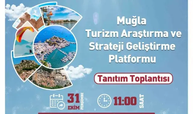 Muğla Büyükşehir Belediyesi, Turizm Araştırma ve Strateji Geliştirme Platformu'nu tanıtıyor