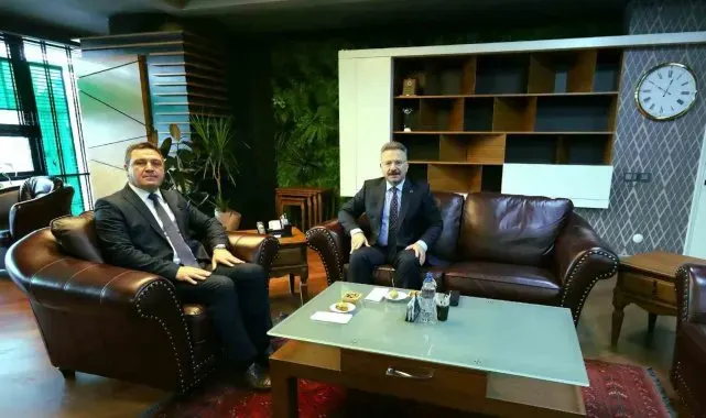 Vali Aksoy Başsavcısı Üzeyir Karakülah'a iade-i ziyarette bulundu