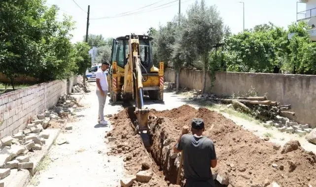 Köşk'te iki mahalle daha doğalgaza kavuştu