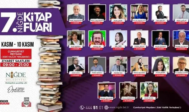 Niğde Kitap Fuarı Kapılarını Açıyor