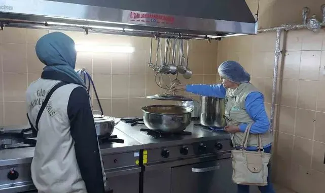 Niğde'de kantinler ve yemekhaneler denetleniyor