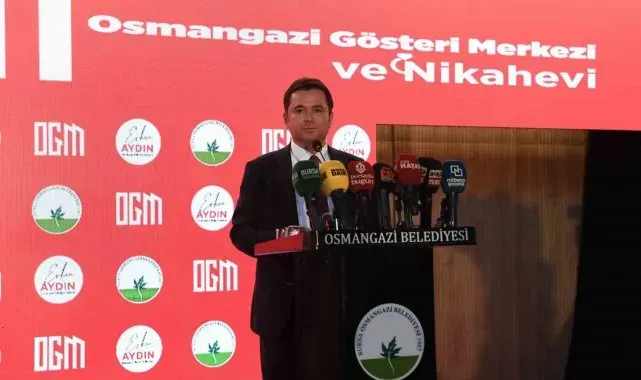 Osmangazi Gösteri Merkezi ve Nikah Evi açıldı