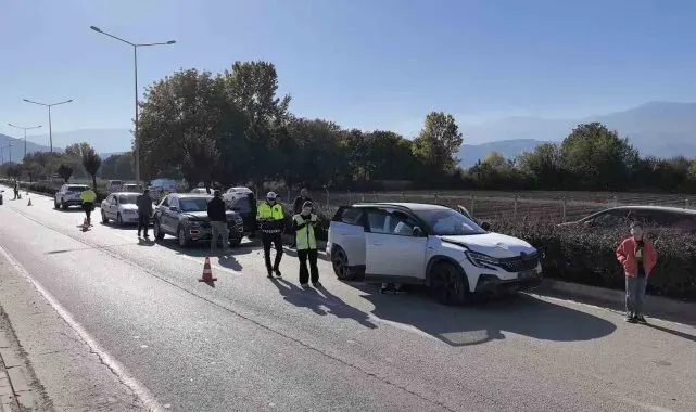 Bursa'da zincirleme kaza: 6 yaralı