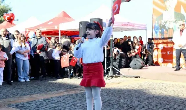 Giresun'da Cumhuriyetin 101. yıl kutlamaları