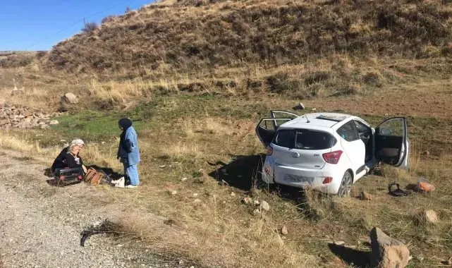 Bingöl'de trafik kazası: 2 yaralı