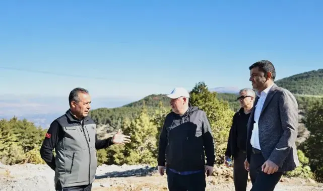 Denizli'deki yangının 6. gününde müdahale sürüyor