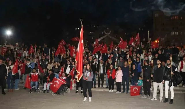 Siirt'te Cumhuriyet Bayramı'nın 101. yılı coşkuyla kutlanıyor