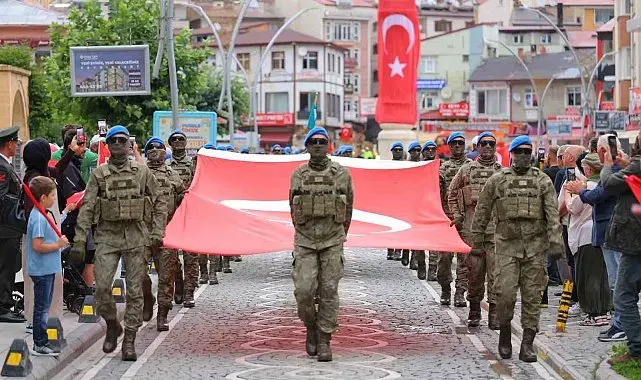 Bayburt'ta 30 Ağustos Zafer Bayramı coşkuyla kutlandı