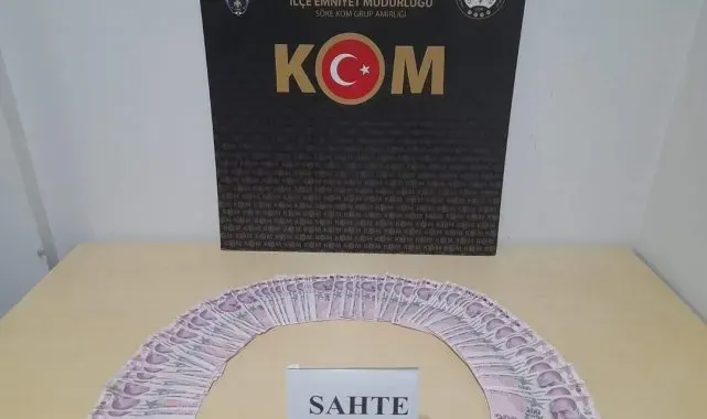 Söke'de sahte para operasyonu