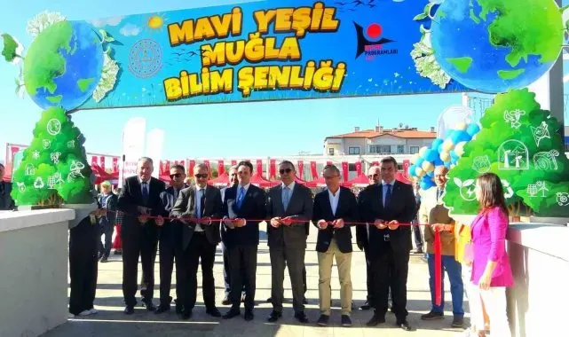 Muğla'da "Mavi Yeşil Muğla Bilim Şenliği" başladı