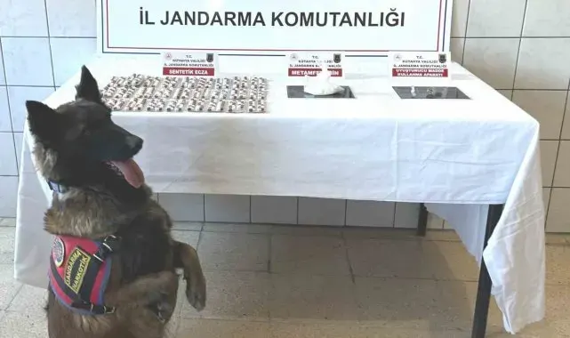 Kütahya'da jandarmadan uyuşturucu operasyonu: 3 tutuklama