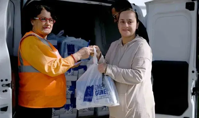 Kuşadası Belediyesi'nin süt desteği yüzleri güldürüyor