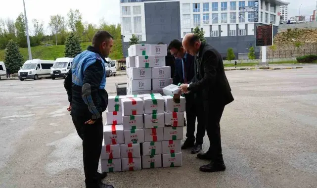 Kastamonu'da uygun şartlarda saklanmayan 100 koli ayrana el konuldu