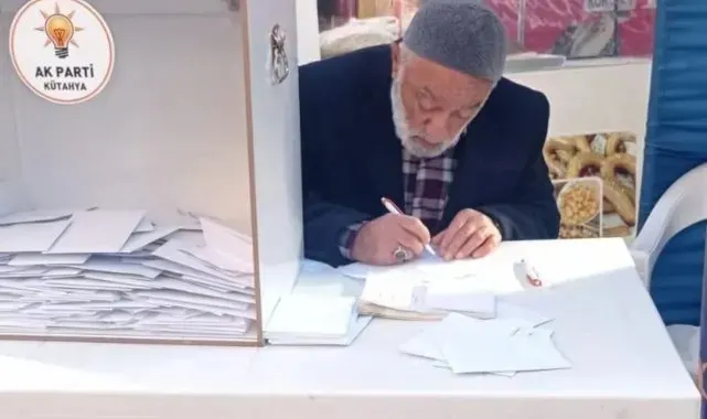 Kütahya'da Cumhurbaşkanına mektup gönderme stantlarına yoğun ilgi