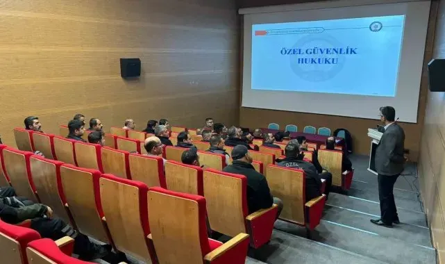 EBYÜ özel güvenlik görevlilerine eğitim