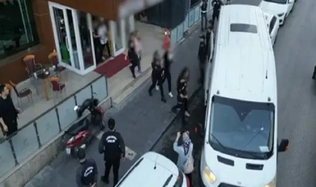 Gaziantep'te fuhuş operasyonu: 9 gözaltı