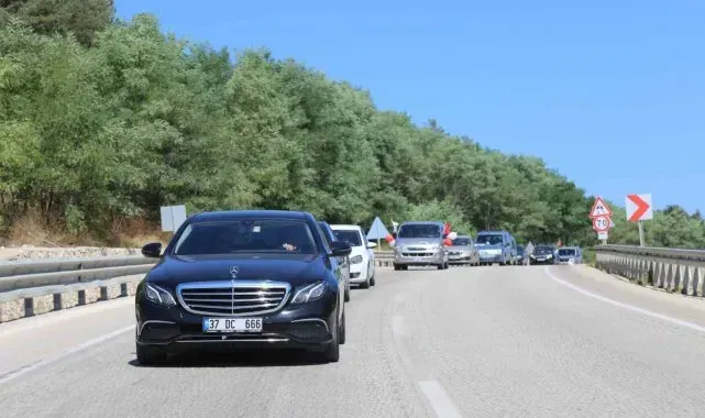 Kastamonu'da trafiğe kayıtlı araç sayısı 160 bin oldu