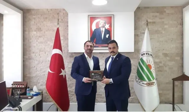 Kaymakam Batuhan Bayrak'tan veda ziyareti