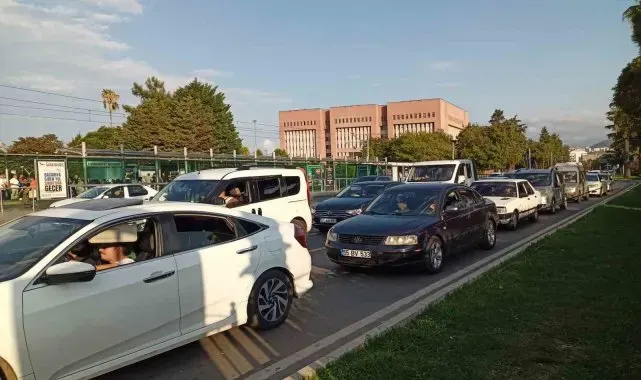 Samsun'da trafiğe kayıtlı taşıt sayısı 1 yılda 41 bin 310 arttı