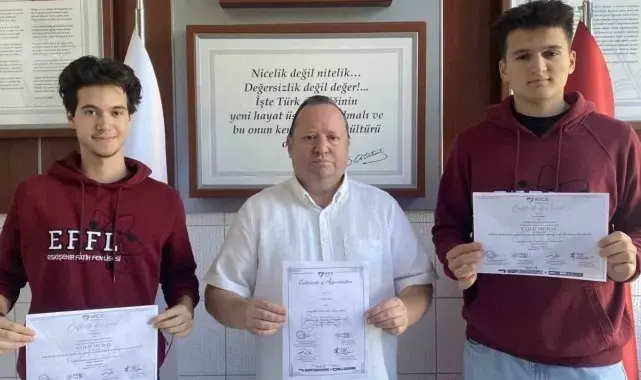 Eskişehir Fatih Fen Lisesi 'Uluslararası Buluş Yarışması'nda dünya birincisi oldu