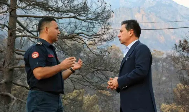 Muğla Büyükşehir yangınlara tüm gücüyle müdahale etti