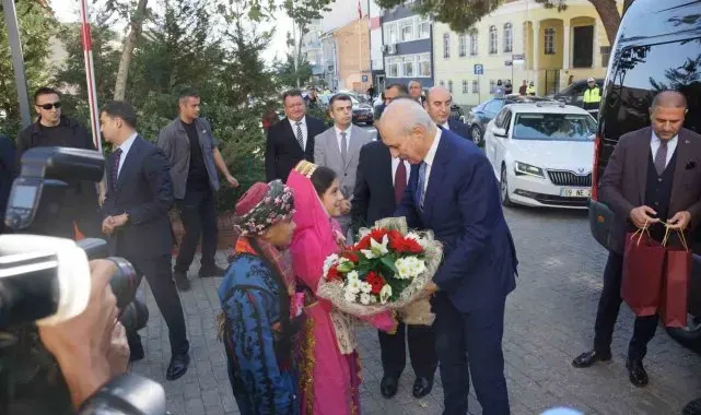 Vali Canbolat, TBMM Başkanı Kurtulmuş'u ağırladı