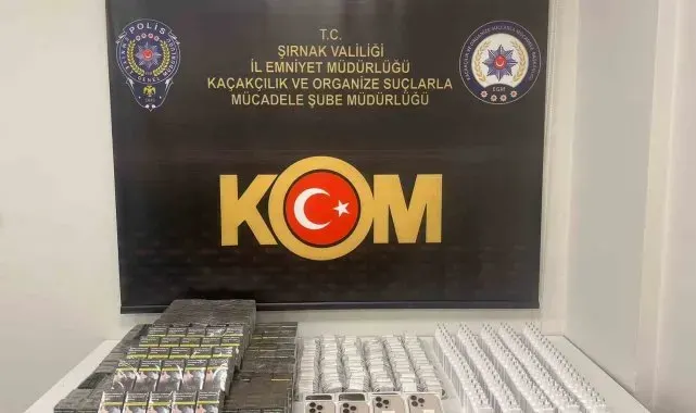 Şırnak'ta kaçakçılık ve asayiş operasyonlarında 2 tutuklama