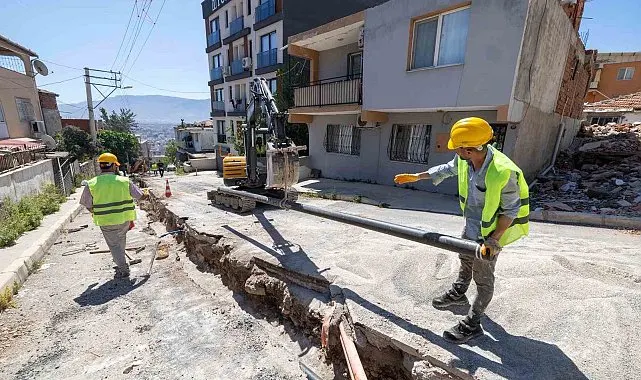 Bayraklı'da 35 kilometrelik içme suyu hattı yenileniyor
