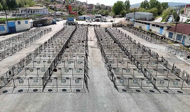 Bozüyük'te kurban satış yerleri hazırlandı