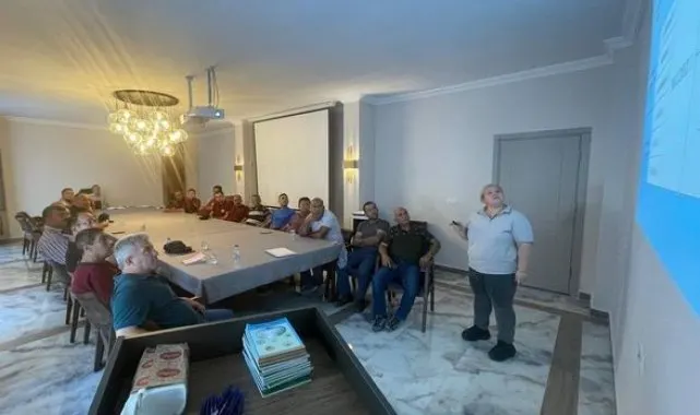 Yatağan Orman İşletme Müdürlüğü'nde arazöz operatörlerine yönelik eğitim düzenlendi